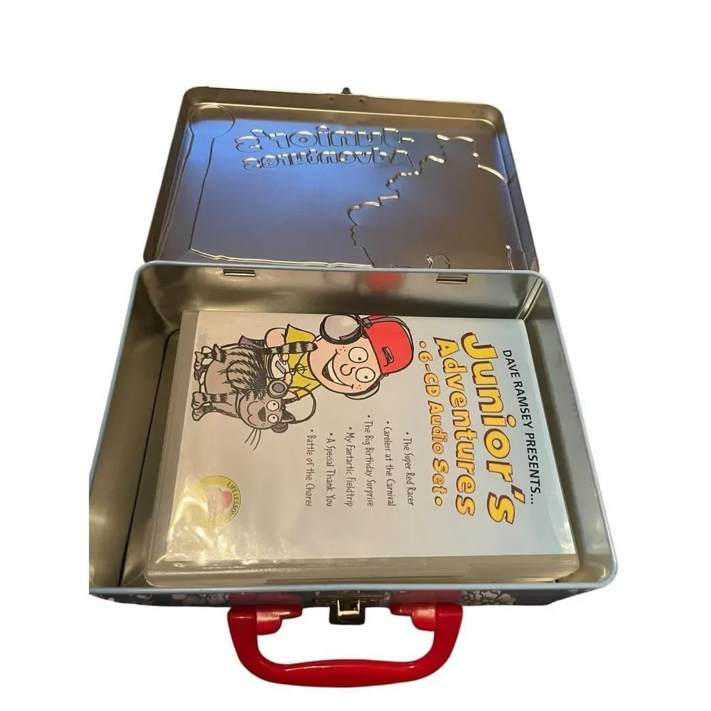 Dave Ramsey Kids Blue Junior's Adventures 6 CD Audio Set
